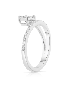Bijuterii, Inel Fabio Collection aur 18 kt cu diamante AN054-W-2-0.7, bb-shop.ro