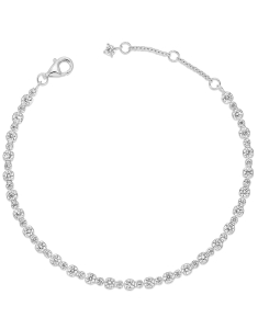 Bijuterii tennis dama, Bratara argint 925 tennis cu cubic zirconia BB249029-RH-W, bb-shop.ro