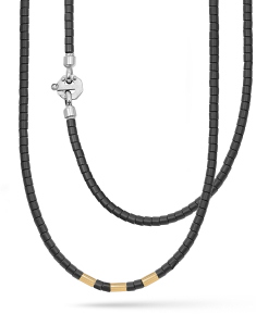 Bijuterii BARAKA, Lant Baraka Cyborg Ceramic cu aur 18 kt GC372211GILU, bb-shop.ro