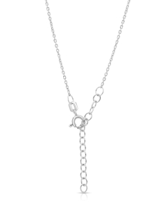 Bijuterii argint perla de cultura, Colier argint 925 cu perle de cultura si cubic zirconia BB2571-NS187-WH, bb-shop.ro