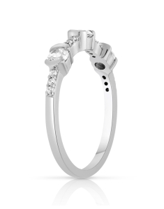 Inele, Inel argint 925 cu cubic zirconia RS10038-WH, bb-shop.ro