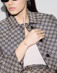 Bratari, Bratara Gucci Flora aur 18 kt cu diamant YBA796247001, bb-shop.ro