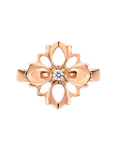 Inele, Inel Gucci Flora aur 18 kt cu diamant YBC796245001, bb-shop.ro