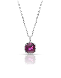 Bijuterii cubic zirconia, Colier argint 925 cu cubic zirconia R3AU7TGK7G00L8QHS, bb-shop.ro