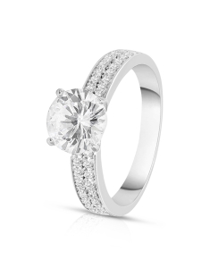 Inele, Inel argint 925 cu cubic zirconia R4AQUY00LA00L8QB0, bb-shop.ro