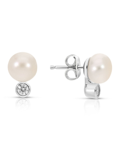 Bijuterii, Cercei argint 925 stud cu perla de cultura R200BZ457U00L7V1A, bb-shop.ro