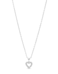 Bijuterii, Colier argint 925 cu cubic zirconia si inima R0ADPQ001V00L7VB0, bb-shop.ro