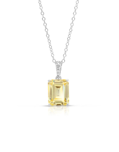 Bijuterii argint, Colier argint 925 cu cubic zirconia R3AV68057G00L8QB3, bb-shop.ro