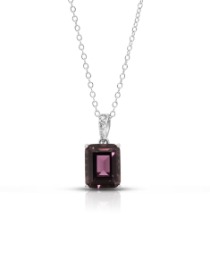 Bijuterii cubic zirconia, Colier argint 925 cu cubic zirconia R3AV68GK7G00L8QHS, bb-shop.ro