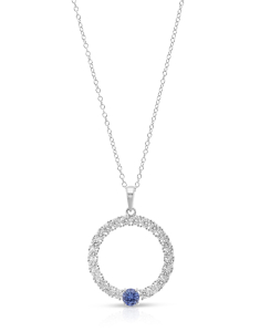 Bijuterii argint, Colier argint 925 cu cubic zirconia R3AV6ACP7G00L8QBA, bb-shop.ro