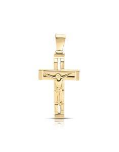 Pandantiv Pandantiv aur 14 kt cu cruce CR067-AU-Y, 02, bb-shop.ro
