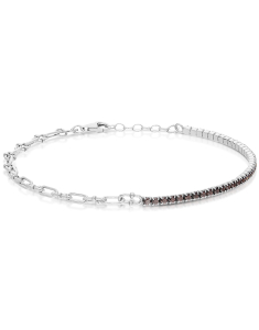 Bijuterii, Bratara argint 925 cu cubic zirconia DB511-BR2U-RH-BR, bb-shop.ro