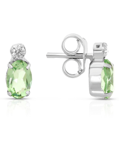 Bijuterii, Cercei argint 925 stud cu cristale 34295AG-RH-PC, bb-shop.ro