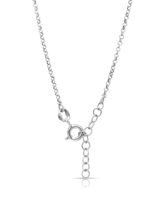 Bijuterii, Colier argint 925 cu perle si trifoi BB250295-RH-W, bb-shop.ro