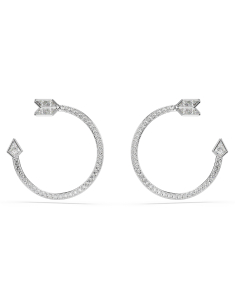 Bijuterii otel inoxidabil, Cercei Swarovski Idyllia rotunzi cu sageata 5741522, bb-shop.ro