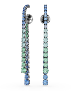 Bijuterii otel inoxidabil, Cercei Swarovski Matrix lungi 5741390, bb-shop.ro