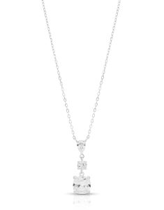 Coliere, Colier argint 925 cu cubic zirconia si lacrima LE2919-NL-W, bb-shop.ro