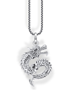 Bijuterii box, Lant Thomas Sabo Rebel at Heart argint cu dragon KE2274-637-21, bb-shop.ro