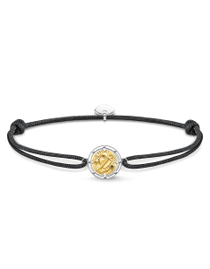 Bratari cu snur textil dama, Bratara Thomas Sabo Little Secrets snur textil cu argint si cubic zirconia LS131-543-7, bb-shop.ro