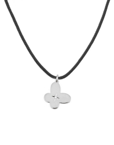 Colier Colier Ekan Diamonds snur textil cu fluture aur 14 kt XK4797ML-BK-AM5, 02, bb-shop.ro