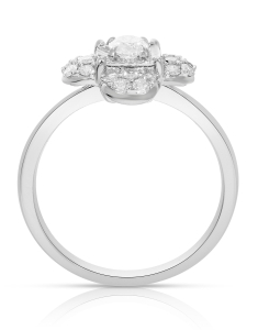 Bijuterii dama VIDA, Inel Vida Stephany aur 18 kt cu diamante BP48738Q-WD8WP, bb-shop.ro