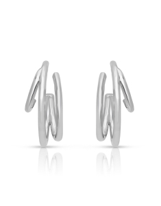 Cercei lungi dama argint, Cercei argint 925 stud lung EY0186-EG-RH, bb-shop.ro