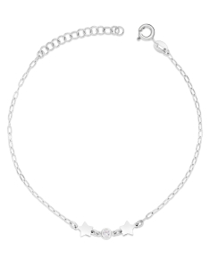 Bratari, Bratara argint 925 cu cubic zirconia si stea BA0091-RH-W, bb-shop.ro