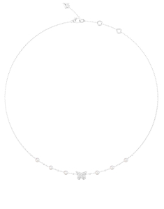 Bijuterii, Colier Guess Borboleta cu cristale si perle JUBN06125JWRHT-U, bb-shop.ro