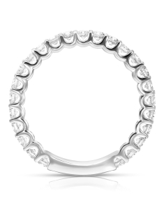 Inele eternity diamant, Inel aur 18 kt cu diamante R3857-100-W, bb-shop.ro