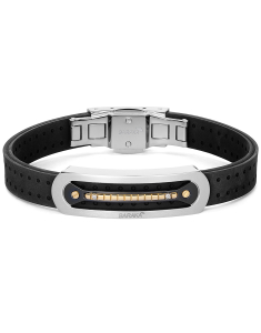 Bijuterii BARAKA, Bratara Baraka Vortex aur 18 kt cu diamante BR372001GIDB, bb-shop.ro