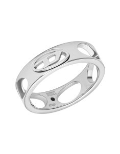 Bijuterii otel inoxidabil, Inel Diesel Oval D Logo DX1665040, bb-shop.ro