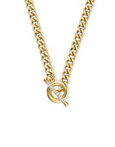 Bijuterii, Colier Fossil Carlie cu cubic zirconia JF04956710, bb-shop.ro