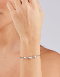 Bratari dama otel inoxidabil, Bratara Brosway Symphonia cu cubic zirconia BYM205, bb-shop.ro