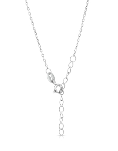 Bijuterii dama argint, Colier argint 925 cu banut si cubic zirconia GA1803-NL-W, bb-shop.ro