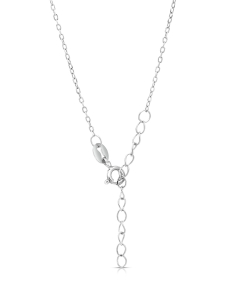 Bijuterii dama argint, Colier argint 925 cu stea si semiluna cu cubic zirconia YN6151-NL-W, bb-shop.ro