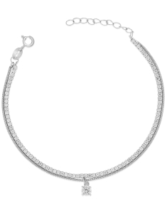 Bratari dama, Bratara argint 925 cu cubic zirconia GA1808-BR-W, bb-shop.ro