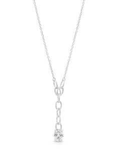 Bijuterii argint, Colier argint 925 cu cubic zirconia R0A2RY001V00L8QB0, bb-shop.ro