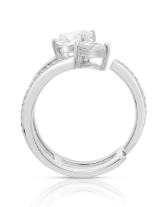 Inele BIJUTERII ARGINT 925, Inel argint 925 cu cubic zirconia R4AU7C00L400L8QB0, bb-shop.ro