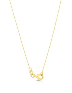 Coliere dama aur 14 kt, Colier aur 14 kt cu diamante PD082847-15-214, bb-shop.ro