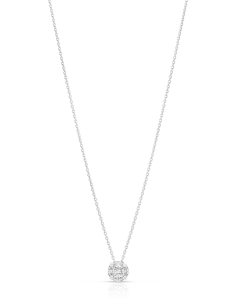 Bijuterii, Colier aur 18 kt cu diamante PD097743-118, bb-shop.ro