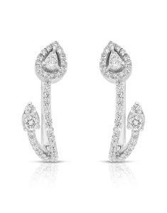 Bijuterii, Cercei aur 18 kt cu diamante ER015164-118, bb-shop.ro
