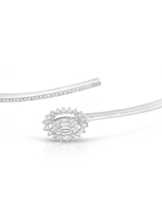 Bijuterii de lux, Bratara aur 18 kt fixa cu diamante BC154-0334-118, bb-shop.ro