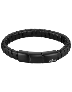 Bijuterii piele, Bratara Lotus Man Steel piele LS2534-2/1, bb-shop.ro