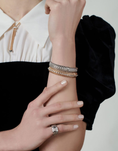 Bijuterii diamant, Bratara Fope Essentials aur 18 kt cu diamante 58504BX-BB-R, bb-shop.ro