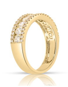 Bijuterii, Inel aur 14 kt cu diamante SR45576-Y, bb-shop.ro