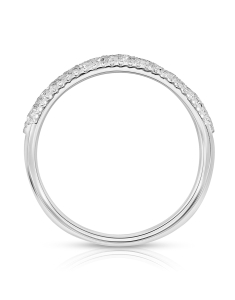 Bijuterii aur 14 kt, Inel aur 14 kt cu diamante SR28253-W, bb-shop.ro
