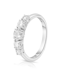 Bijuterii, Inel aur 14 kt cu diamante SR24492-W, bb-shop.ro