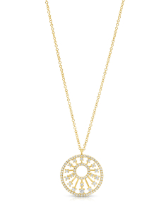 Bijuterii, Colier aur 14 kt cu diamante SN31990-Y, bb-shop.ro