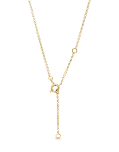 Bijuterii diamant, Colier aur 14 kt cu diamante SN38461-Y, bb-shop.ro