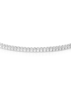 Bijuterii aur 14 kt, Bratara aur 14 kt fixa cu diamante SG33450-W, bb-shop.ro